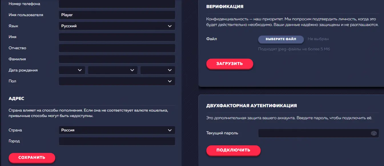 Верификация Vavada casino